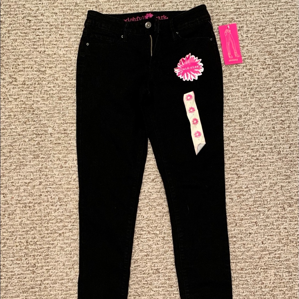Black stretchy jeans